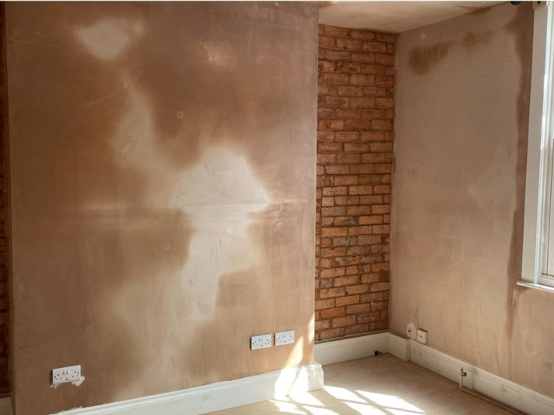 damp proofing and replastering
