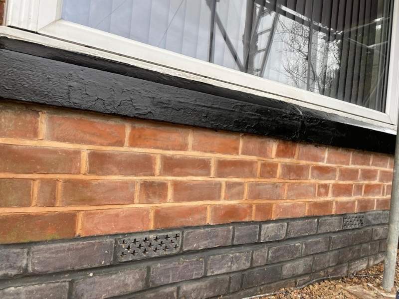 Exterior crack repair